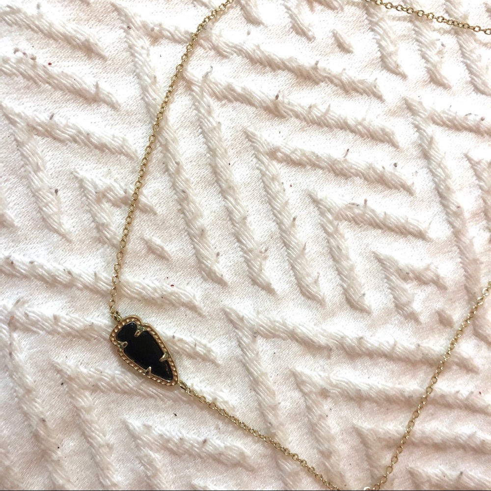 Kendra Scott Necklace - Gold, Black